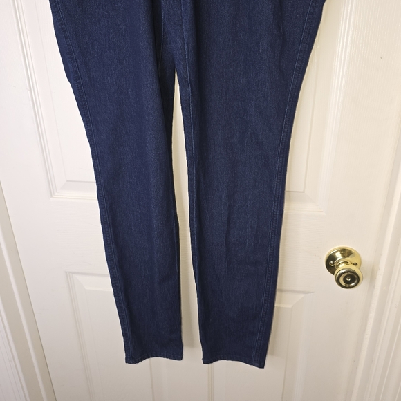 Womens Columbia Pull On Dark‎ Blue Jeans L - Picture 2 of 10